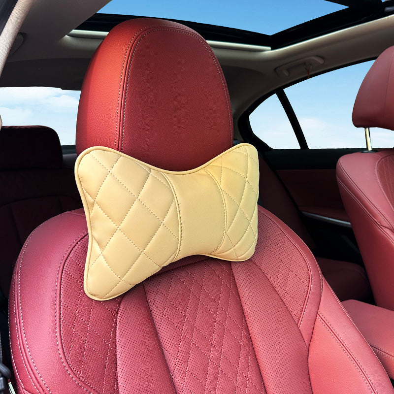 Premium Diamond Stitching Seat Cushion & Lumbar Support