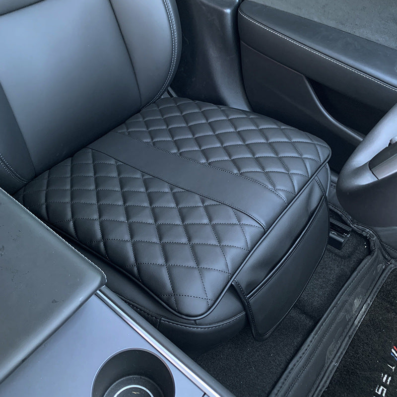Premium Diamond Stitching Seat Cushion & Lumbar Support