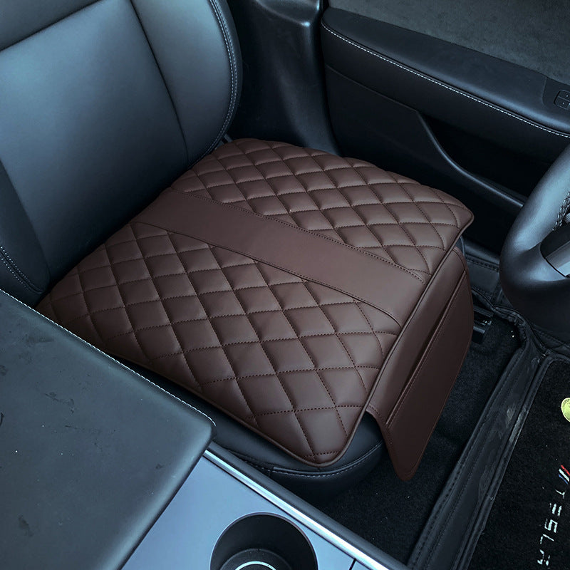 Premium Diamond Stitching Seat Cushion & Lumbar Support
