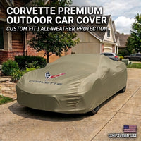 Corvette Car Cover | Custom-Fit, Multi-Layer Waterproof, UV-Proof & All-Weather Outdoor Protection