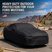 Ford Mustang 1964 Car Cover | Custom-Fit, Multi-Layer Waterproof, UV-Proof & All-Weather Outdoor Protection