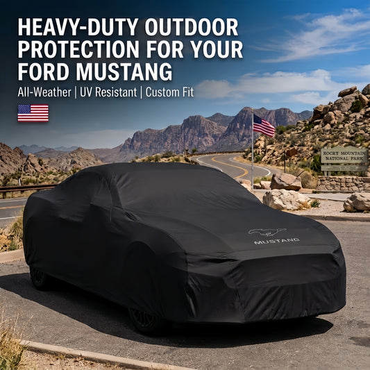 Ford Mustang 1993 Car Cover | Custom-Fit, Multi-Layer Waterproof, UV-Proof & All-Weather Outdoor Protection