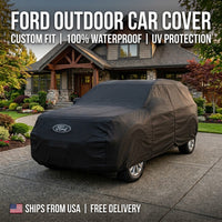 Custom-Fit Ford Explorer Car Cover | Multi-Layer Waterproof, UV-Proof & All-Weather Outdoor Protection