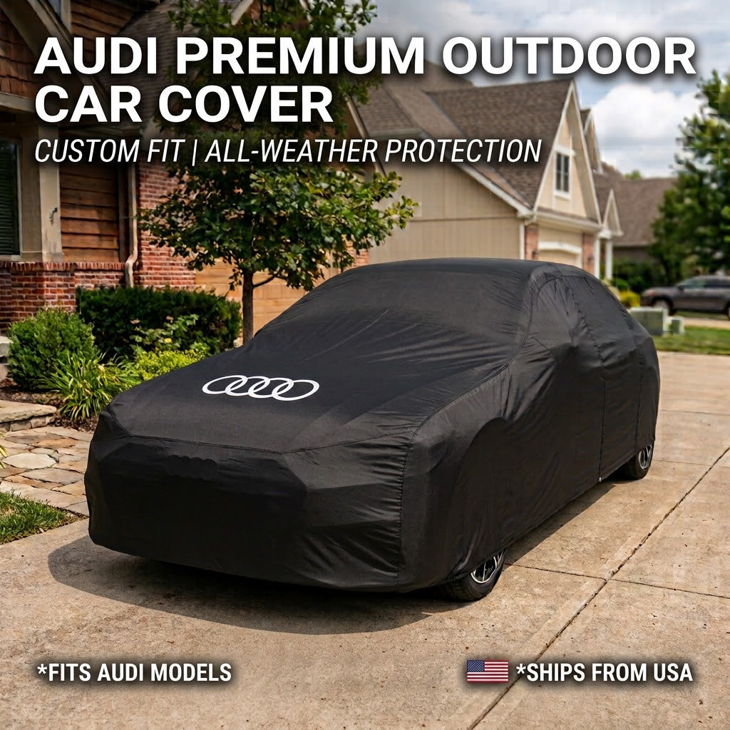Custom-Fit Audi A1 Car Cover | Multi-Layer Waterproof, UV-Proof & All-Weather Outdoor Protection