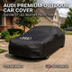 Custom-Fit Audi A1 Car Cover | Multi-Layer Waterproof, UV-Proof & All-Weather Outdoor Protection