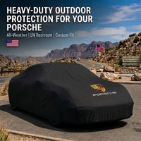 Porsche Car Cover | Custom-Fit, Multi-Layer Waterproof, UV-Proof & All-Weather Outdoor Protection