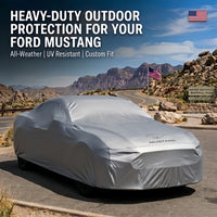 Ford Mustang 1964 Car Cover | Custom-Fit, Multi-Layer Waterproof, UV-Proof & All-Weather Outdoor Protection