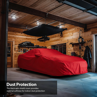 For Porsche Indoor Car Cover for All Models Red