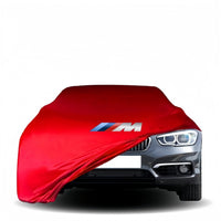 BMW M Performance Indoor Car Cover For All Model Red
