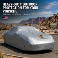 Porsche Car Cover | Custom-Fit, Multi-Layer Waterproof, UV-Proof & All-Weather Outdoor Protection