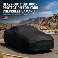 Chevrolet Camaro Car Cover | Custom-Fit, Multi-Layer Waterproof, UV-Proof & All-Weather Outdoor Protection